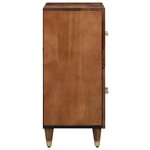 vidaXL Buffet Marron 60 x 33 x 75 cm Bois de manguier massif