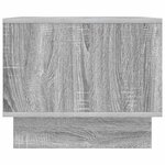 vidaXL Table basse Sonoma gris 90 x 50 x 40 cm Bois d'ingénierie