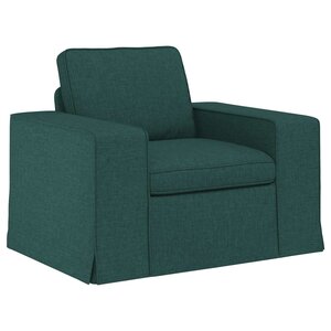 vidaXL Canapé Vert foncé 103 x 80 x 82 cm tissu