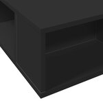 vidaXL Cadre de lit sans matelas noir 160x200 cm