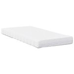 vidaXL Lit de jour avec matelas 100x200 cm bois de pin massif
