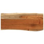 vidaXL Dessus de table 90x40x3 8 cm rectangulaire bois massif acacia