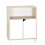 Commode 2 portes et 1 niche