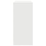 vidaXL Buffet avec tiroirs et portes blanc 70 5x34x74 5 cm