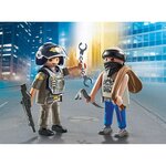 PLAYMOBIL 71505 - City Action Duo Policier et bandit
