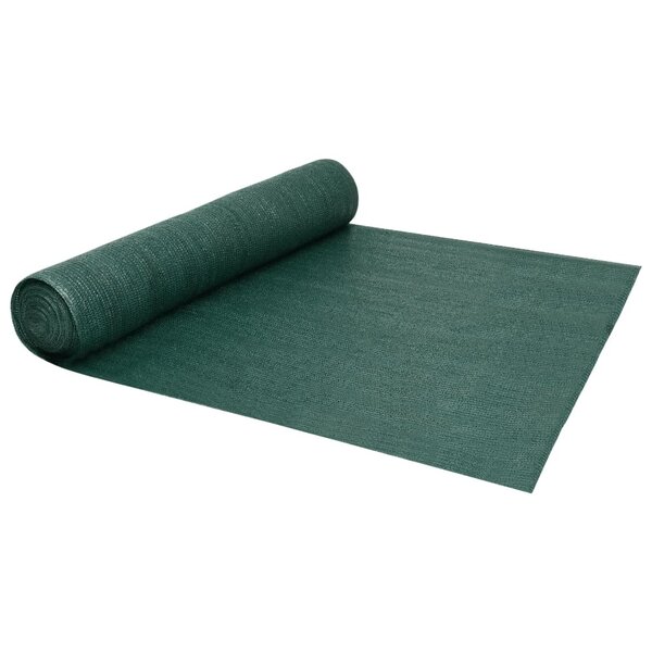 vidaXL Filet brise-vue Vert 2x25 m PEHD 195 g/m²