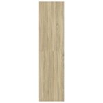 vidaXL Garde-robe Chêne sonoma 100x50x200 cm Aggloméré
