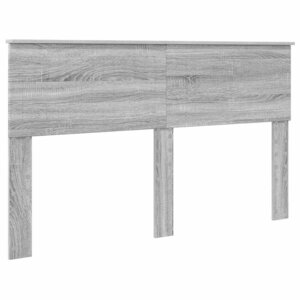 vidaXL Tête de lit Gris Sonoma 150 cm Bois d'ingénierie