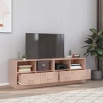 vidaXL Meubles TV 2 Pièces rose 67x39x44 cm acier