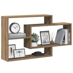 vidaXL Étagère murale chêne artisanal 104x20x58 5 cm bois d'ingénierie