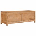 vidaXL Meuble TV 100x30x35 cm bois de teck massif