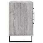 vidaXL Buffet sonoma gris 100x36x60 cm bois d'ingénierie