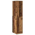 vidaXL Armoire d'apothicaire vieux bois 30x41x144 5 cm bois ingénierie