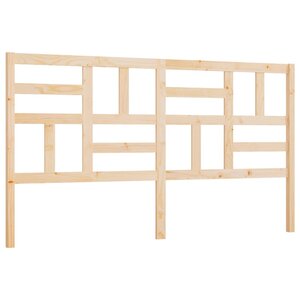 vidaXL Tête de lit 186x4x104 cm Bois massif de pin