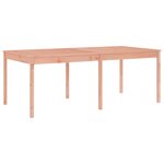 vidaXL Ensemble à manger de jardin 17 Pièces bois massif de Douglas