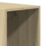 vidaXL Garde-robe chêne sonoma 30x50x200 cm bois d'ingénierie