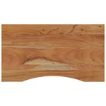 vidaXL Dessus de bureau 90x50x2 5cm rectangulaire bois massif d'acacia