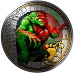 Pièce de monnaie en Cupronickel 3 Euro g 16 Millésime 2025 Mythical Creatures Austria TROLL
