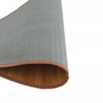 vidaXL Tapis rond naturel 60 cm bambou