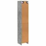 vidaXL Ensemble de Meubles 2 Pièces Gris béton 33 x 34 5 x 87 cm