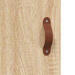 vidaXL Armoire murale chêne sonoma 69 5x34x90 cm