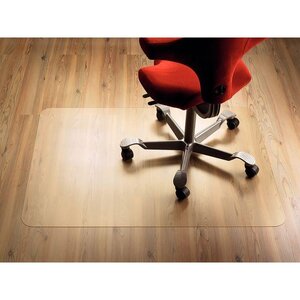 Tapis de sol transparent antistatique pour sols lisses 90 x 120 cm