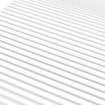 vidaXL Matelas en mousse blanc 160x220 cm dureté H2 H3