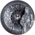 Pièce de monnaie en Argent 20 Dollars g 1000 (1 Kg) Millésime 2026 ANCIENT EGYPT (PRÉCOMMANDE)