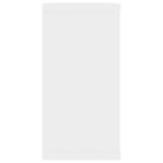 vidaXL Étagères cube murales 4 Pièces Blanc 100x15x30cm bois d'ingénierie
