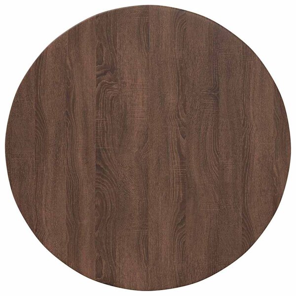 vidaXL Plateau de table Chêne marron 80 x 80 x 1.5 cm