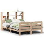 vidaXL Cadre de lit sans matelas 150x200 cm bois de pin massif