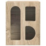 vidaXL Table de chevet Chêne Sonoma 40 x 35 x 50 cm Bois d'ingénierie