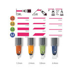 Coffret Stylo plume calligraphique Parallel Pen Corps Orange Pointe Moyenne 2 4 mm PILOT