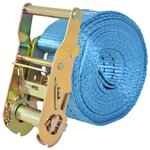 vidaXL Sangle d’arrimage 4 Pièces 2 tonnes 6 m x 38 mm Bleu