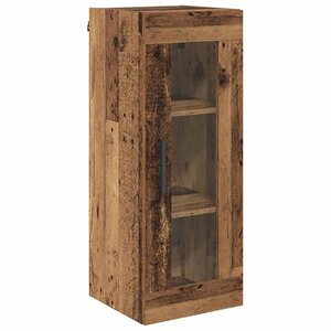 vidaXL Meuble mural Bois Ancien 34 5 x 34 x 90 cm