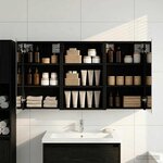 vidaXL Ensemble de Meubles de Salle de Bain 3 Pièces 120 x 10 5 x 60 5 cm