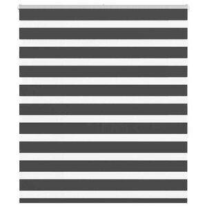 vidaXL Store zèbre noir 125x150 cm largeur du tissu 120 9 cm polyester