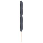 vidaXL Tête de lit LED avec bandes LED Gris 200 cm Velours