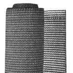 Nature Brise-vue de jardin PE 1 5 x 5 m Anthracite