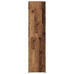 vidaXL Meuble Haut Bois Ancien 45x42.5x185 cm Bois d'ingénierie