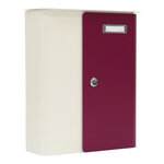 Rottner splashy boîte aux lettres blanche rouge baie