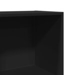 vidaXL Bibliothèque noir 40x30x189 cm bois d'ingénierie
