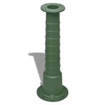 vidaXL Pompe à eau de jardin avec support Fonte