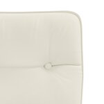vidaXL Chaises à manger lot de 6 crème velours