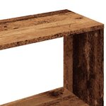 vidaXL Bibliothèque vieux bois 97 5x29 5x100 cm bois d'ingénierie