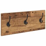 vidaXL Ensemble de meubles d'entrée Bois ancien 90 x 31 x 46.5 cm