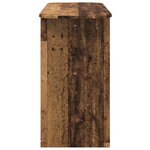 vidaXL Table console Bois ancien 93 x 40 x 75 cm Bois d'ingénierie