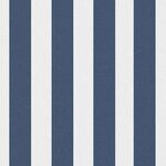 vidaXL Oreiller d'extérieur lot de 2 Impression rayure 60 x 40 cm Bleu