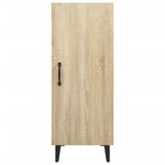 vidaXL Buffet Chêne sonoma 34 5x34x90 cm Bois d'ingénierie