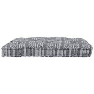Coussin de palette vidaXL gris 120x80x12 cm en tissu